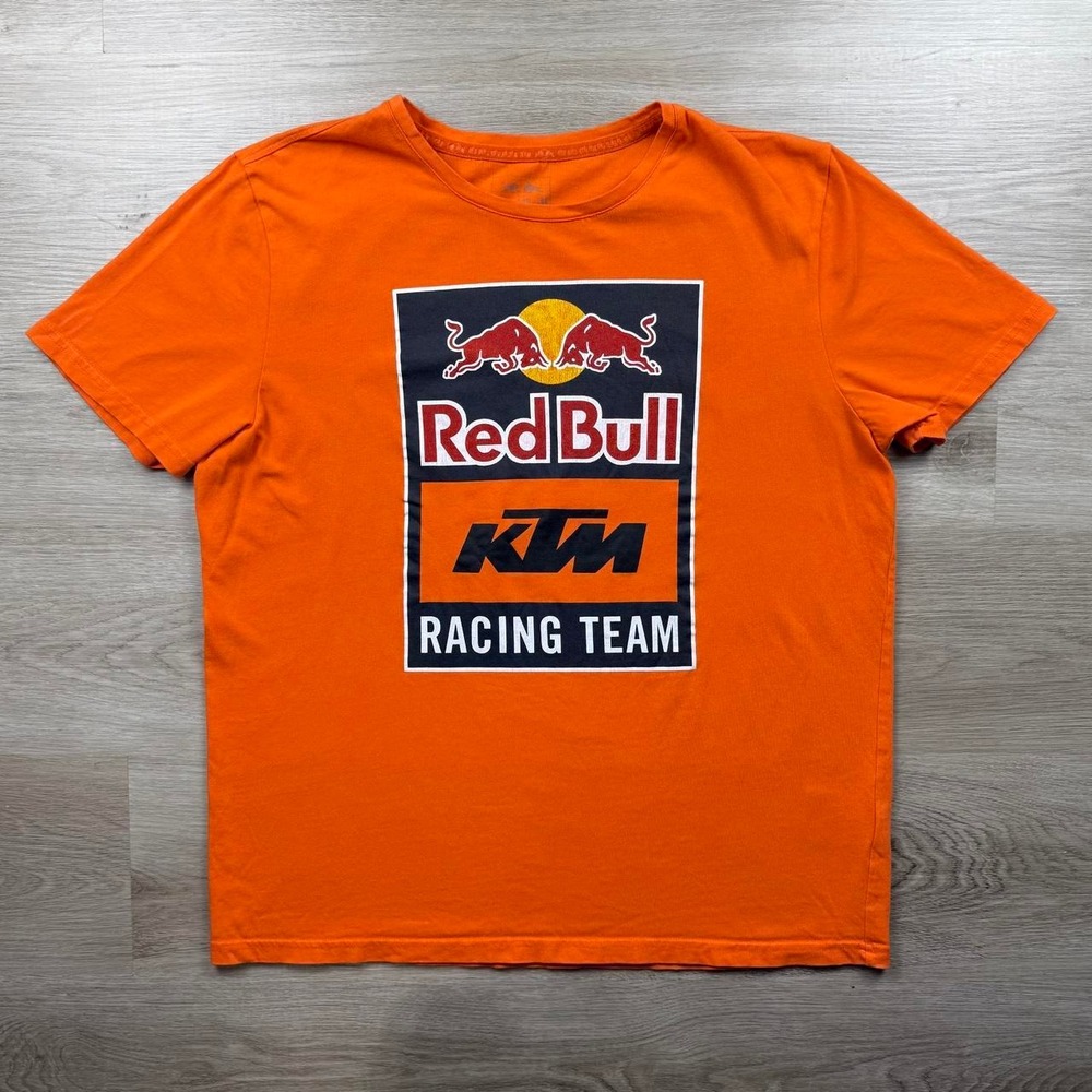 Official Red Bull KTM Factory Racing Team Big Logo Graphic Tee XL